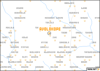 map of Avolokopé