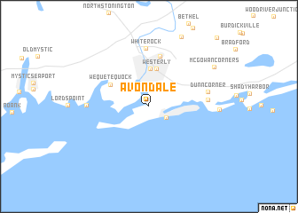 map of Avondale