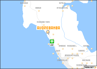 map of Avore Bamba