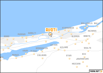 map of (( Avoti ))