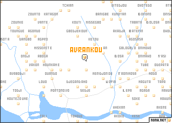 map of Avrankou