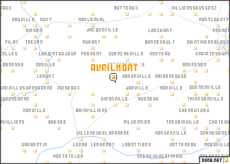 map of Avrilmont