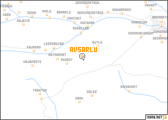 map of Avsarlu