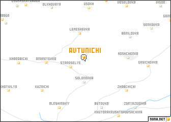 map of Avtunichi