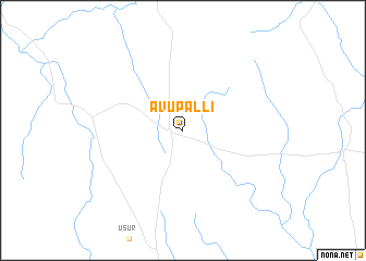 map of Āvupalli