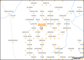 map of Avur