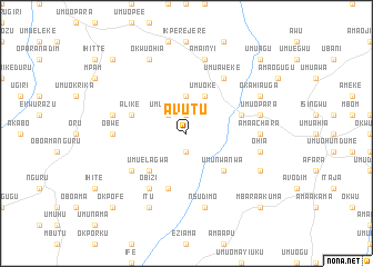 map of Avutu