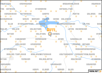 map of Avyí