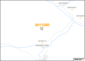 map of Avyygan