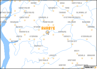 map of Awabye