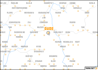 map of Awaé