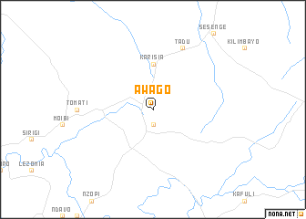 map of Awago