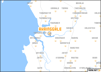 map of Awainggale