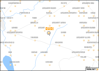 map of Awai