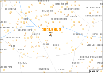 map of Awal Shur