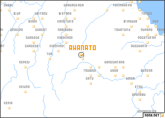 map of Awanato