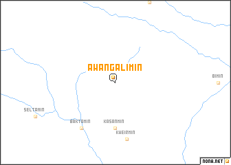 map of Awangalimin