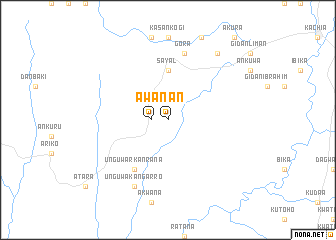 map of Awan