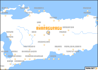 map of Awaraguragu