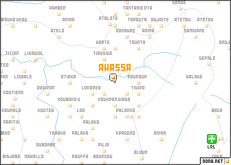 map of Awassa