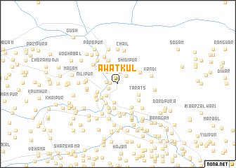 map of Āwatkul