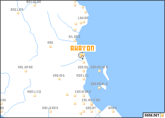 map of Awayon