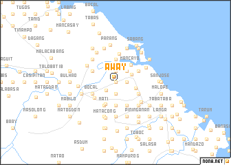 map of Away