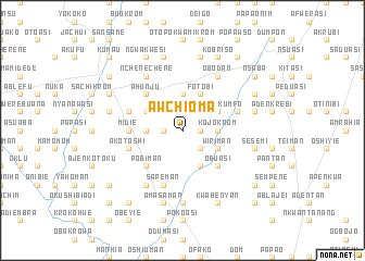 map of Awchioma