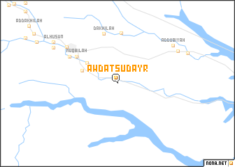 map of ‘Awdat Sudayr