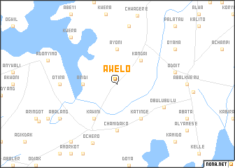 map of Awelo