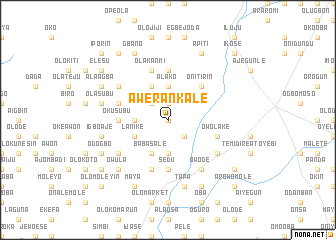 map of Awerankale