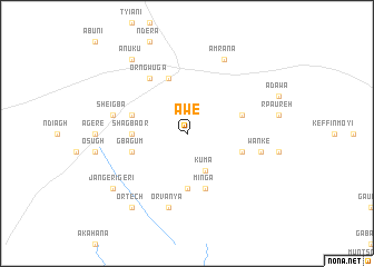 map of Awe
