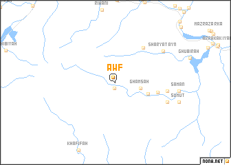 map of ‘Awf