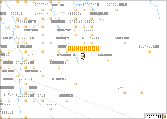 map of Aw Humoow