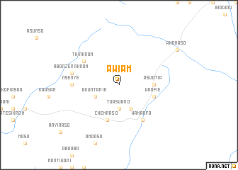 map of Awiam