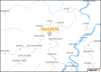 map of Awigbene