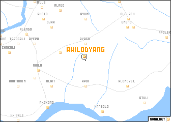 map of Awilodyang