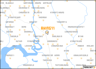 map of Awingyi