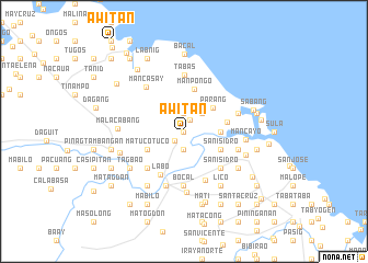 map of Awitan