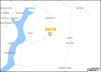 map of Awita