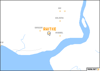 map of Awitke