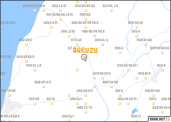 map of Awkuzu