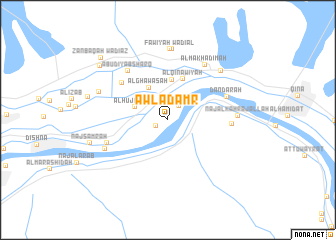 map of Awlād ‘Amr