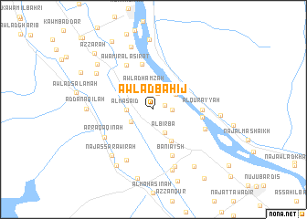 map of Awlād Bahīj