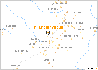 map of Awlād Bin Ya‘qūb