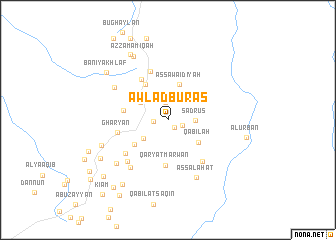 map of Awlād Bū Raʼs