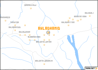 map of Awlād Ḩāmid