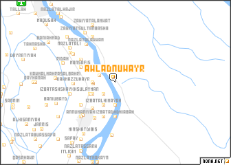 map of Awlād Nuwayr