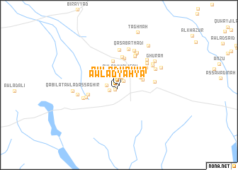 map of Awlād Yaḩyá