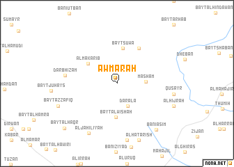 map of ‘Awmarah